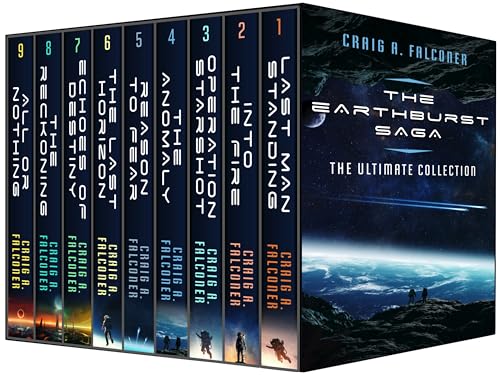 The Earthburst Saga: The Ultimate Collection (Complete Sci-Fi Box Set, Books 1-10)