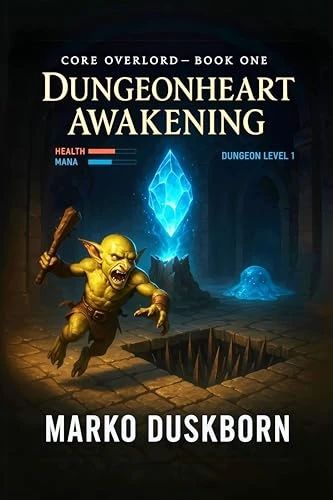 Dungeonheart Awakening: A Dungeon Core LitRPG | Sentient Dungeon, Sarcastic Fairy, Brutal Fun (Core Overlord Book 1)