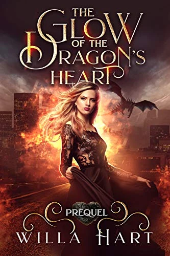 The Glow of the Dragon’s Heart: A Girl & Her Dragon Shifters Romance Prequel (Harem of Fire)