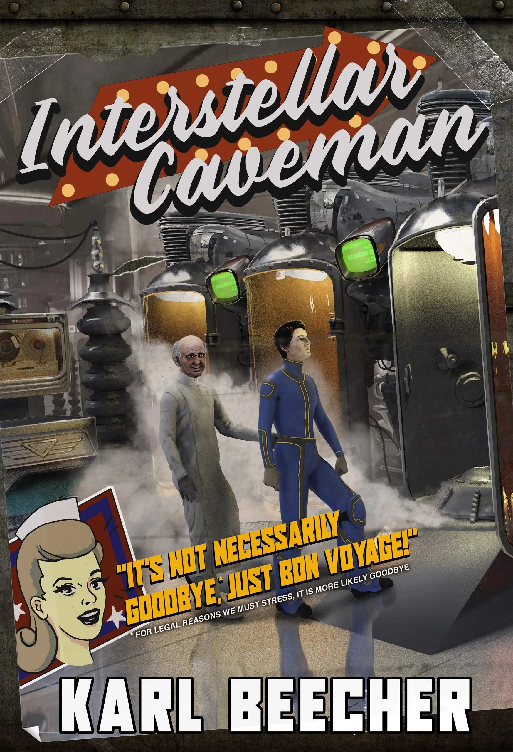 Interstellar Caveman: A Funny Sci-fi Space Adventure
