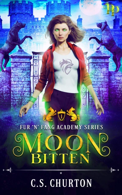 Moon Bitten (Fur ‘n’ Fang Academy Book 1): A Shifter Academy Novel
