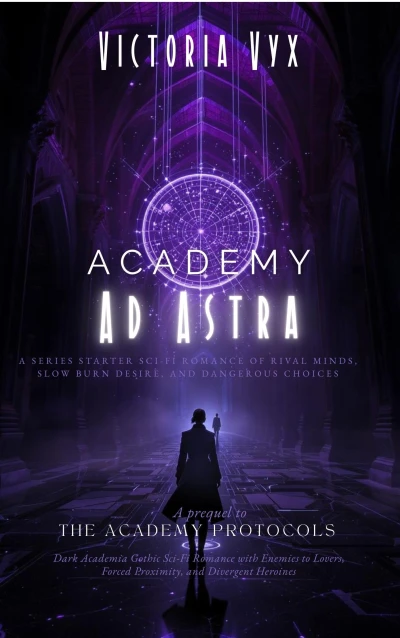 Academy Ad Astra: A Series Starter Gothic Sci-Fi Romance of Rival Minds, Forced Proximity, and Slow Burn Desire (The Academy Protocols: Dark Academia … … Proximity, and Divergent Heroines Book 1)